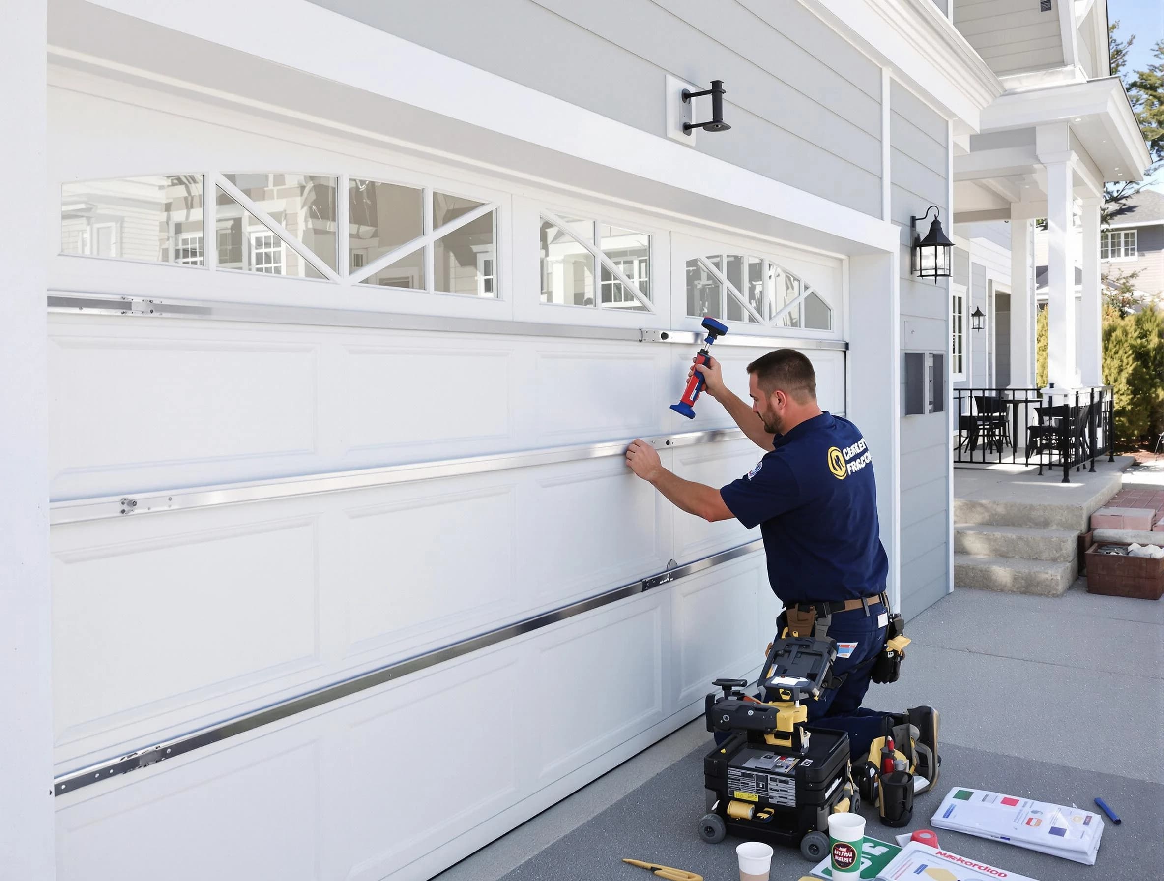 Professional garage door installation by Melrose Garage Door Repair in Melrose