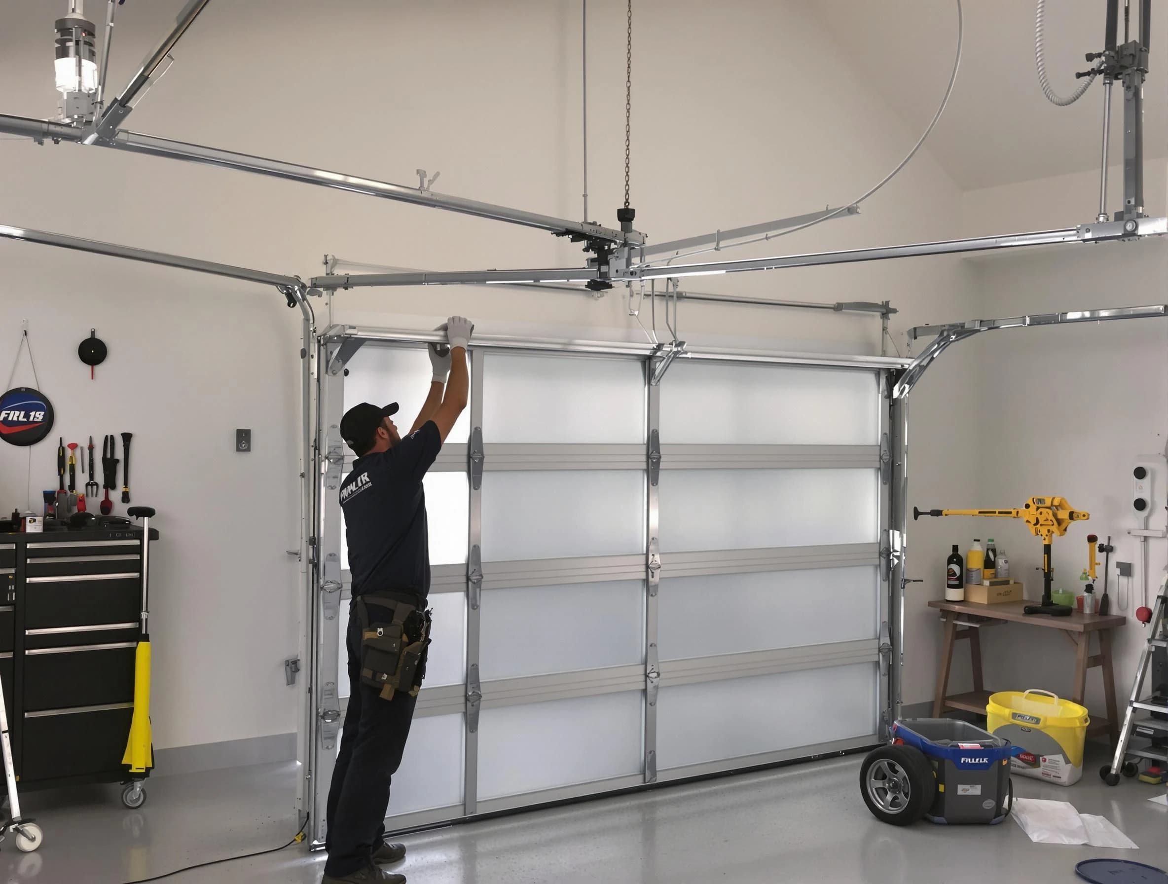 Melrose Garage Door Repair certified team performing precision garage door installation in Melrose