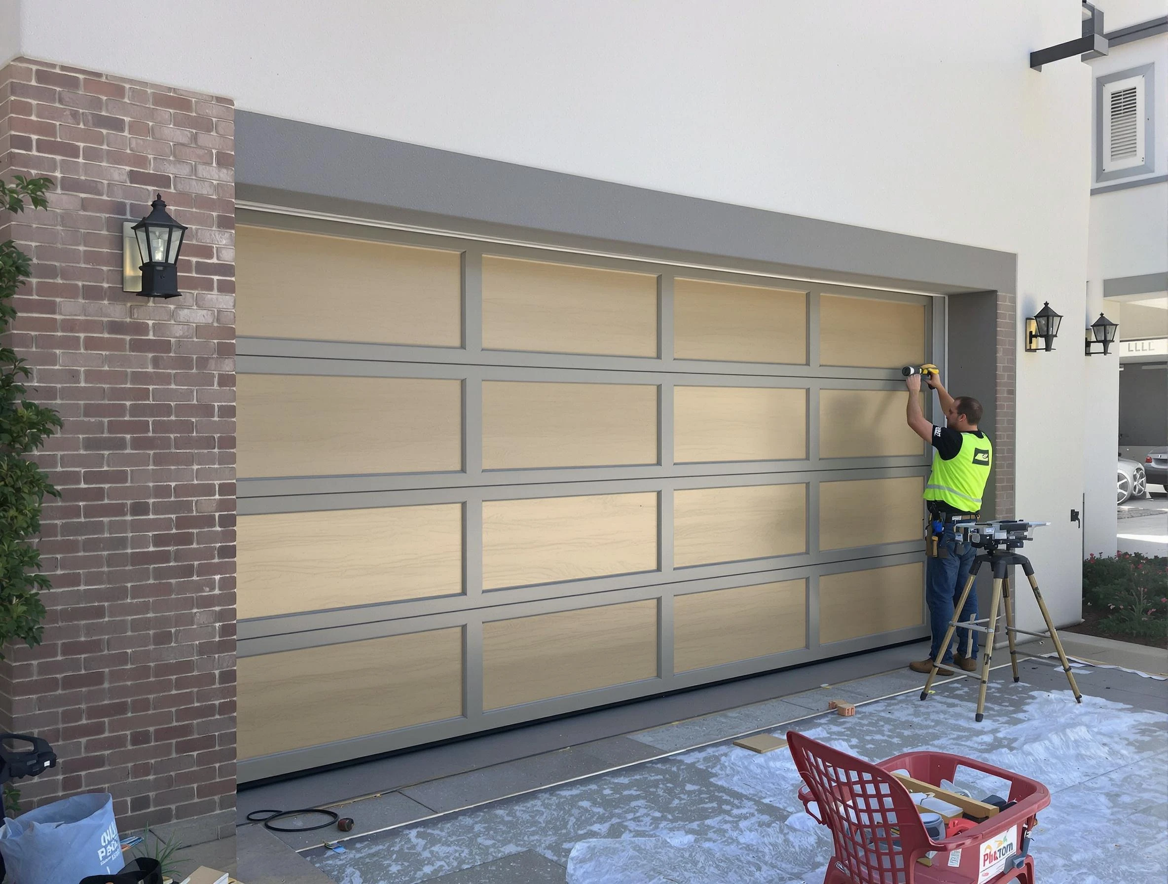 Garage door replacement service by Melrose Garage Door Repair in Melrose