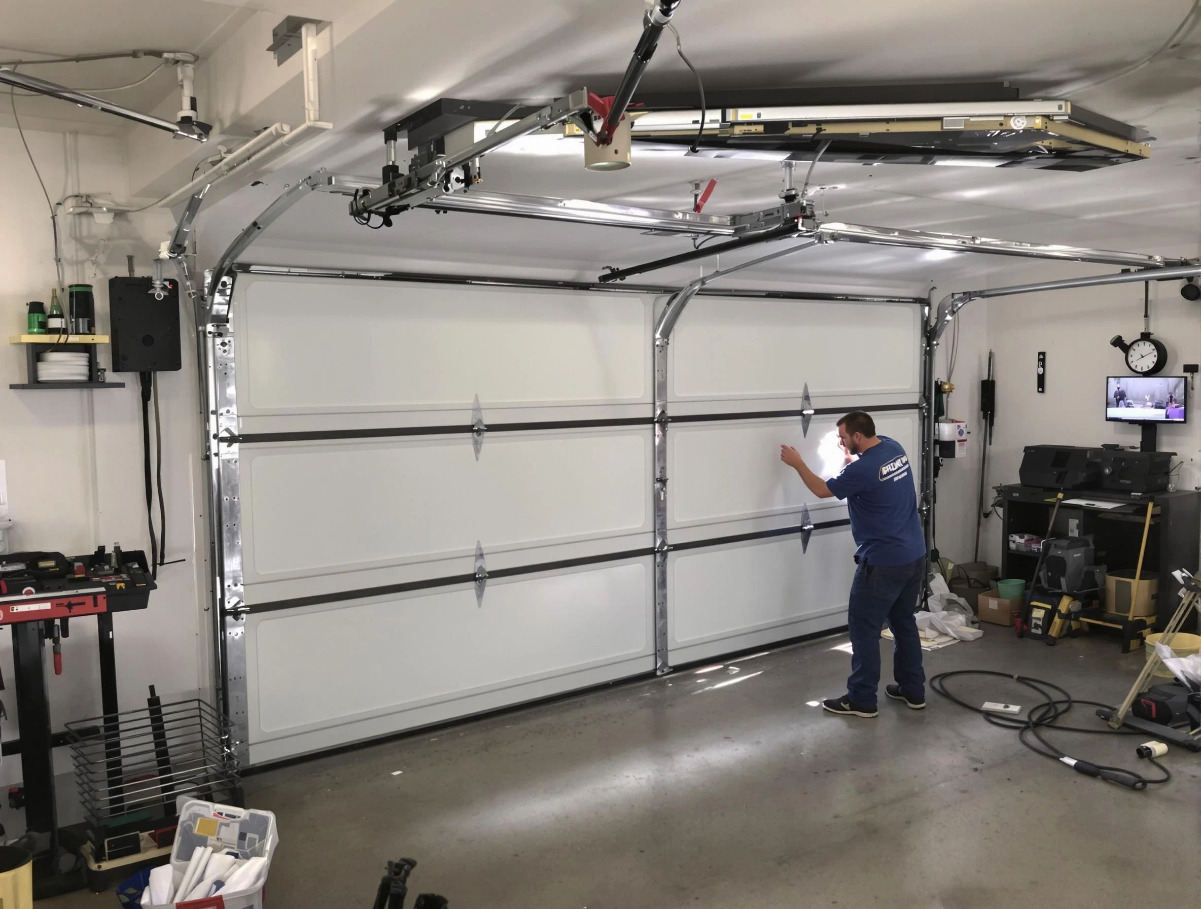 Professional garage door repair service by Melrose Garage Door Repair in Melrose