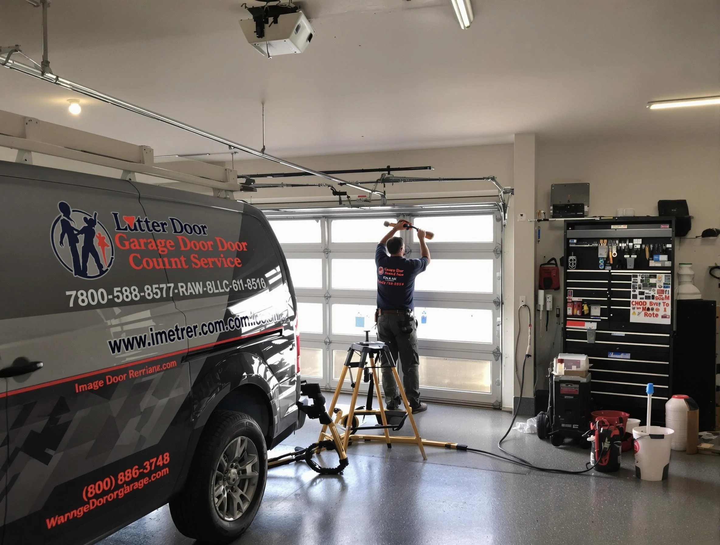 Melrose Garage Door Repair rapid response team performing same-day repair in Melrose